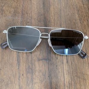 G-Star Raw Men’s Metal Mezard Square Stainless Steel Sunglasses